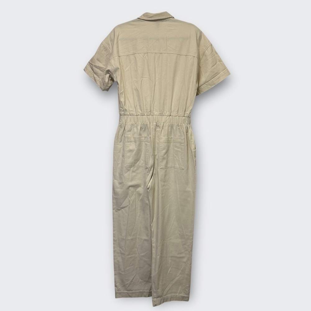 New UNIVERSAL THREAD Boilersuit Jumpsuit 8 | Cream Neutral Utility Workwear Gorp - Picture 8 of 12